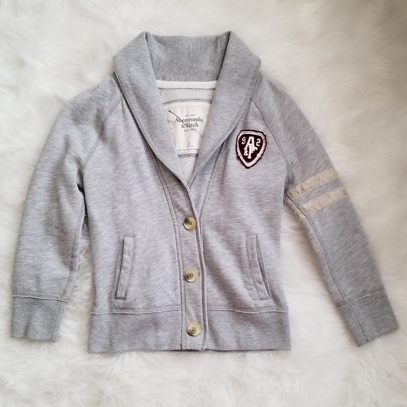 A&F Varsity Cardigan - Picture 1 of 6